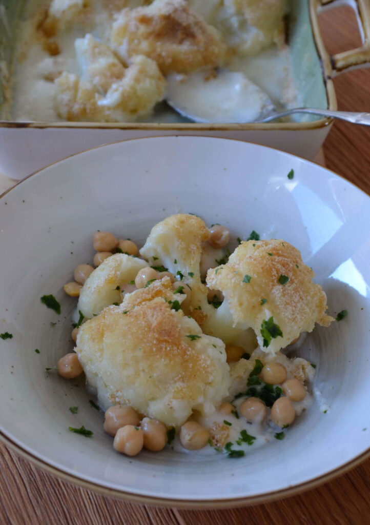 Überbackener Karfiol
