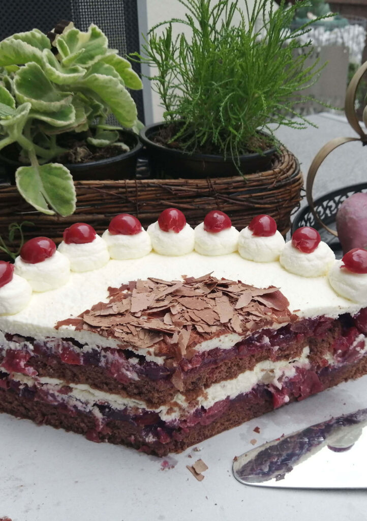 Schwarzwälder Kirsch alla naked cake